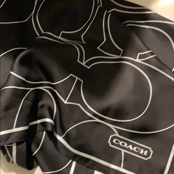 Coach Accessories - COACH silk scarf.